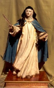 Size of Sor Maria of Jesus attributed to Luis Salvador Carmona, 1765